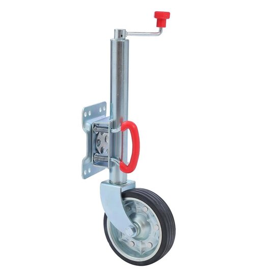 60 mm neuswiel - aanhanger neus wiel - steunwiel draaibaar - aanhangersteunwiel - gmp