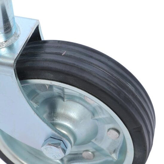 60 mm neuswiel - aanhanger neus wiel - steunwiel draaibaar - aanhangersteunwiel - gmp