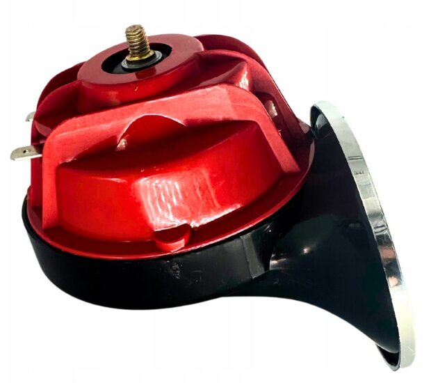 110 db tweetonig claxon - hoorn 12 volt - 500 hz toeter - auto toeter - signaalhoorn - gmp