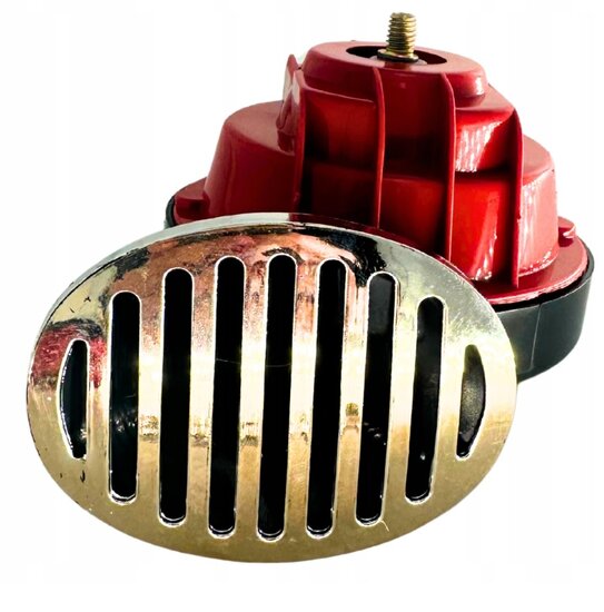 110 db tweetonig claxon - hoorn 12 volt - 500 hz toeter - auto toeter - signaalhoorn - gmp
