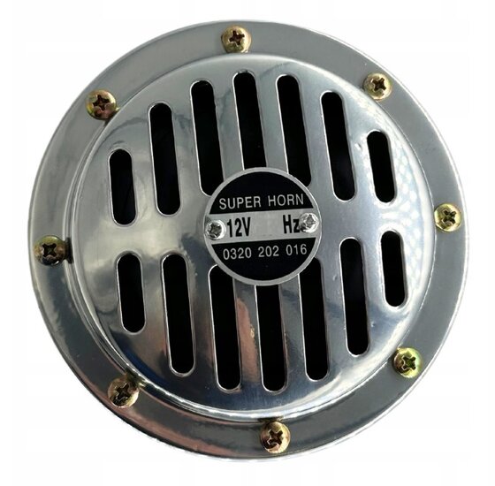 125 mm claxon 110 db -  hoorn 12 volt - 335 hz toeter - auto toeter - signaalhoorn - gmp