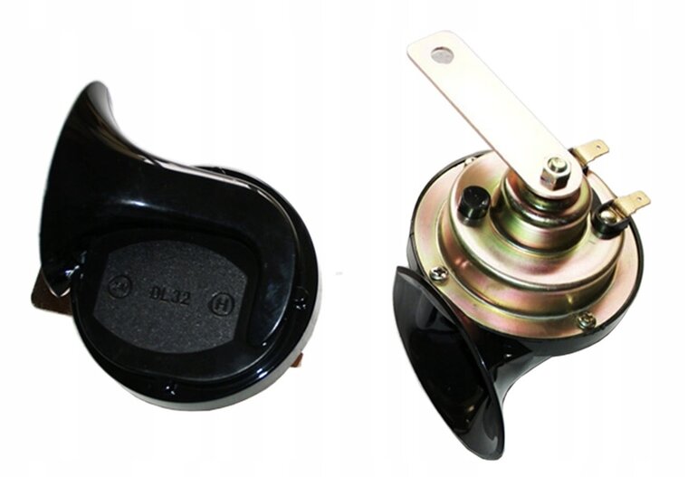 60 db tweetonig claxon - hoorn 24 volt - 510 hz toeter - auto toeter - signaalhoorn - gmp