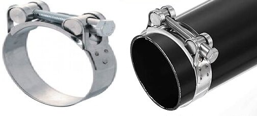 104-112 mm -&nbsp;24 mm breed&nbsp;slangklem - buisklem staal verzinkt - scharnierboutklem - bevestigingsklem - hose clamp - bandklem&nbsp;