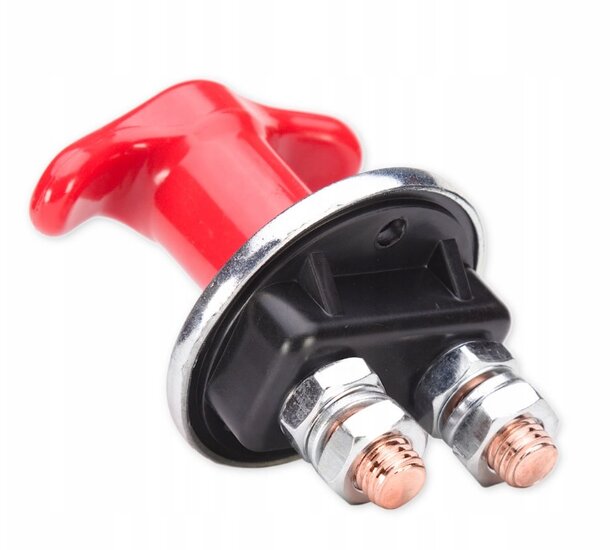 150 amp&egrave;re hoofdstroomschakelaar - 24 volt massaschakelaar - accuschakelaar - hoofdschakelaar - gmp