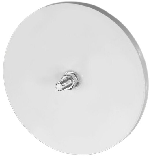 63 mm ronde rode&nbsp;reflector met e20 keur - &nbsp;reflector rood met boutverbinding - aanhangerreflector voor de achterk