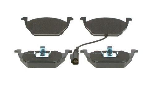 146 x 54,7 x18,3 mm vag remblokken set met sensor - 4 stuks remblok - remvoering - auto remblokset - bremher 