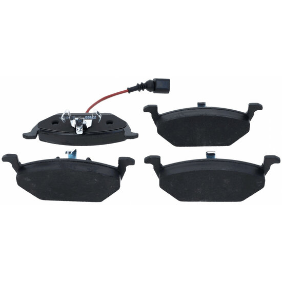 146 x 54,7 x18,3 mm vag remblokken set met sensor - 4 stuks remblok - remvoering - auto remblokset - bremher 