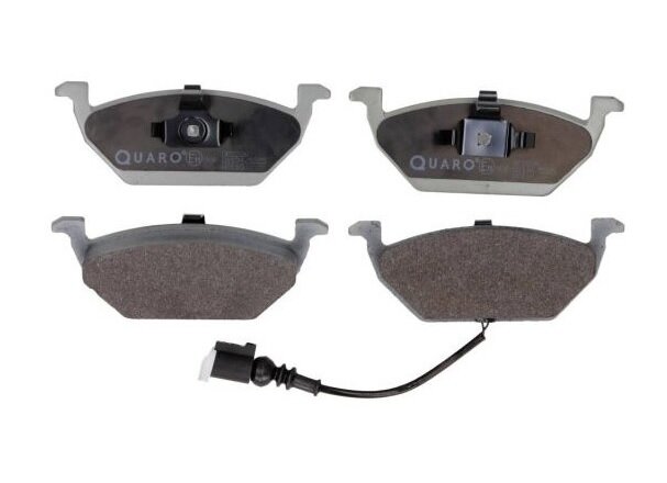 146 x 54,7 x18,3 mm vag remblokken set met sensor - 4 stuks remblok - remvoering - auto remblokset - bremher 