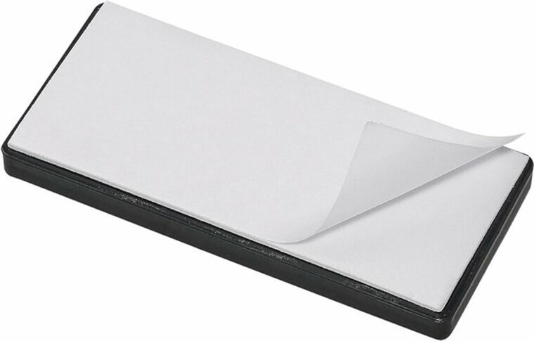 107mm x 51mm reflector langwerpig&nbsp;wit met plak montage - aanhangerreflector&nbsp;met e8&nbsp;keurmerk - reflectie vo