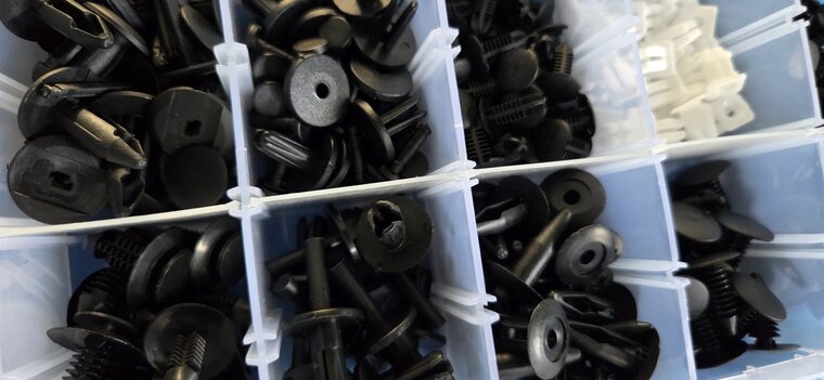 ford interieur 415 delige clip set - autoclips&nbsp;- interieurclips - autoklemmen - bekledingclips asta