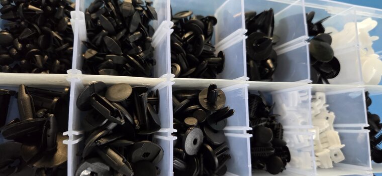 ford interieur 415 delige clip set - autoclips&nbsp;- interieurclips - autoklemmen - bekledingclips asta