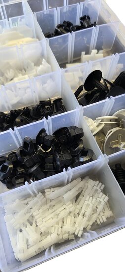 vokswagen interieur 255 delige clip set - autoclips&nbsp;- interieurclips - autoklemmen - bekledingclips asta&nbsp;