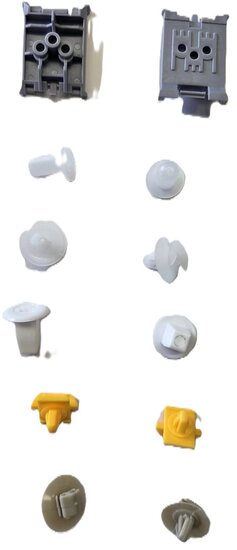 renault interieur clip set 300 delig&nbsp;- autoclips&nbsp;- bekledingclips&nbsp;- kunstof klemmen - dashboardclips&amp;#x00a