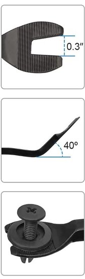 fiat autoclips assortiment 308 delig - kunstof drukkers&nbsp;- deurpaneel clips - interieurclips - trimclips