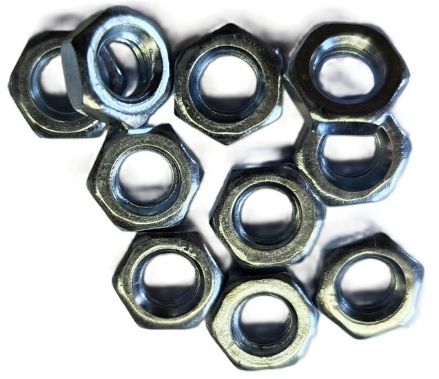 140 delige maten m6 - m8 en m10&nbsp;moeren en sluitringen assortiment - borgmoer - klemring - moer - ringen - veerring