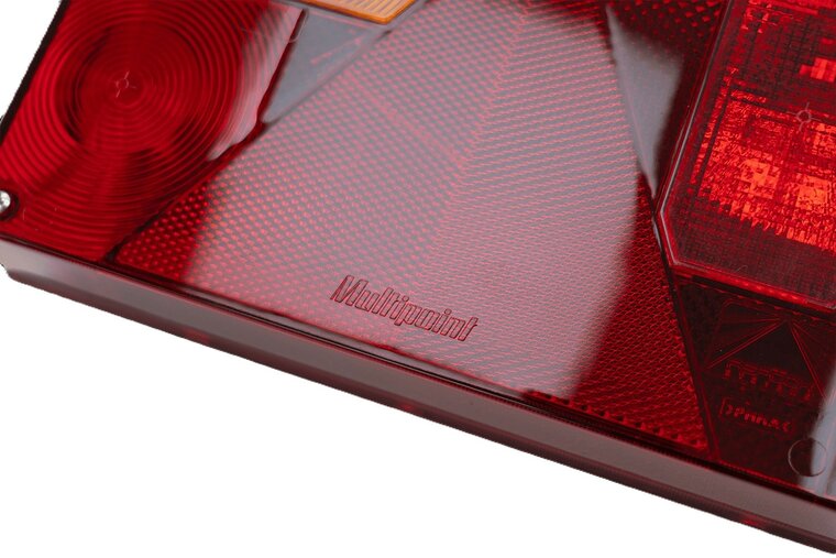 multipoint 1 achterlicht links 12 volt - achterlicht&nbsp;135x240mm met bajonet aansluiting&nbsp;-&nbsp; asp&ouml;ck aanhangerverlichting