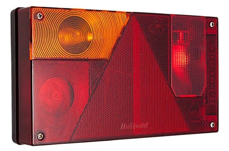multipoint 1 achterlicht links 12 volt - achterlicht&nbsp;135x240mm met bajonet aansluiting&nbsp;-&nbsp; asp&ouml;ck aanhangerverlichting