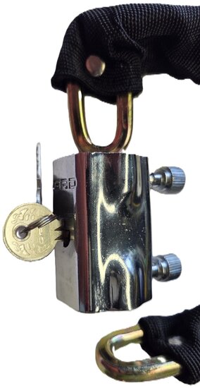 10 mm dikke pennen verbindingslot voor een ketting - pinslot - fatbikeslot - fietsslot - brommerslot&nbsp;gad star