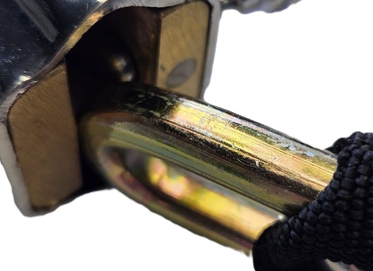 10 mm dikke pennen verbindingslot voor een ketting - pinslot - fatbikeslot - fietsslot - brommerslot&nbsp;gad star
