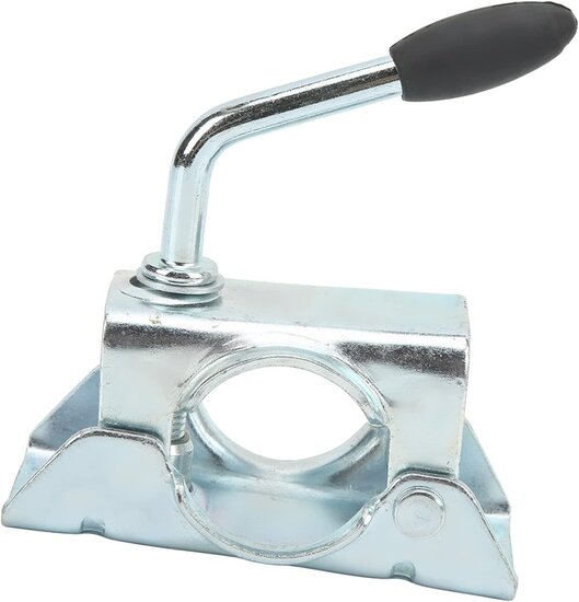 neuswielklem 48 mm -&nbsp;steunpootklem - neuswiel klem - steun poot klem - buisklem&nbsp;aanhangerneuswiel&nbsp;