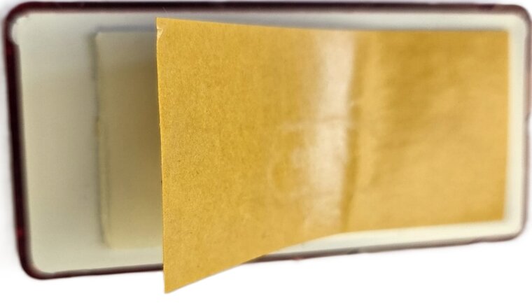 95 X 45 mm rode rechthoek plak reflector e20 keurmerk - aanhangerreflector zelfklevend wital -&nbsp; recflector rood achterka