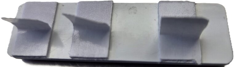 68X19 mm rode rechthoek reflector - plakreflector rood - zelfklevende reflector voor achterkant voertuig