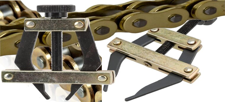 kettingspanner - rollenketting montagegereedschap 1/4"- 3/4" - ketting verbinder 25 tot 60 - kettingverbinder