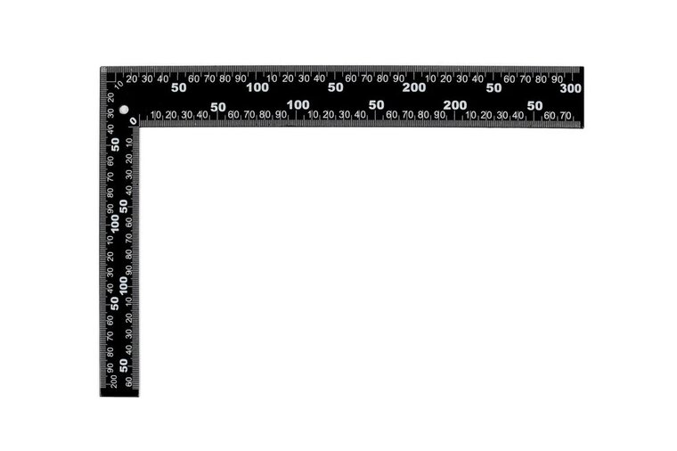 300x200 mm winkelhaak - winkel haak - blokhaak - liniaal - winkelhaken - meethaak - benson