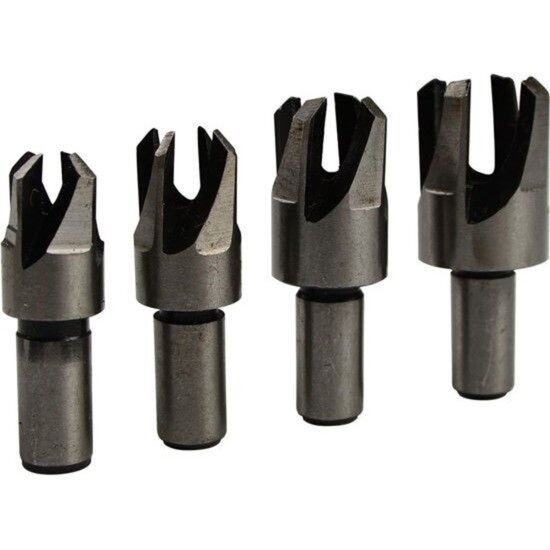 proppenboor 4 delig - proppenboren - propboorset - boorset - proppenfrees - borenset - hofftech