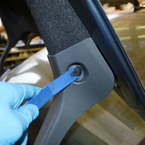5 delig kunstof bekleding en deurpaneel&nbsp;demontage set -&nbsp; nylon clips - dashboard en sierlijsten verwijderingsset