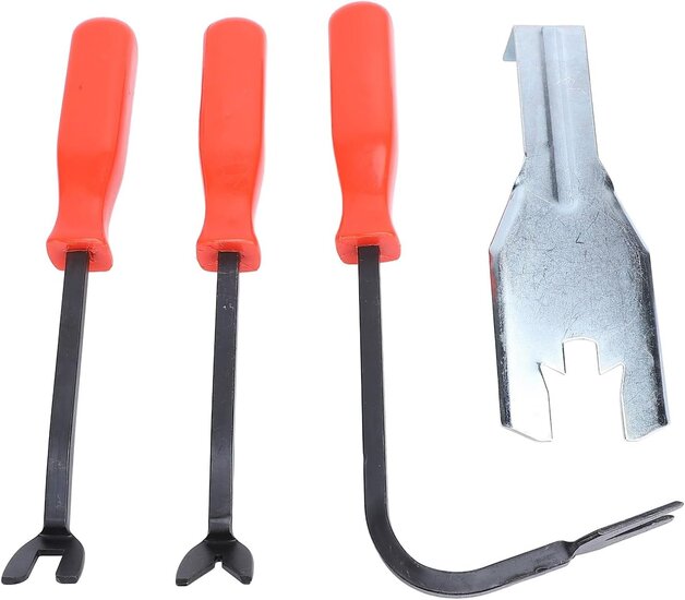 raamslinger demontage - clip verwijderaar set - deurbekleding demontageset - koevoet wipper