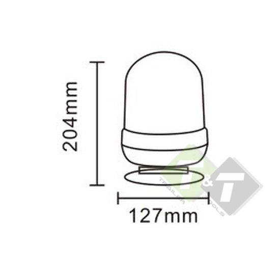 Zwaailamp, Zwaai lamp, Led lamp, Ledlamp, Waarschuwingslamp, Waarschuwing lamp