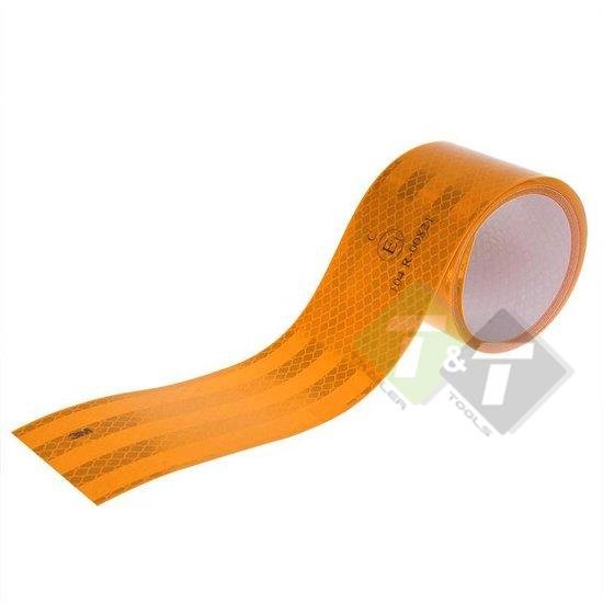 oranje reflecterend tape, reflectie tape, zelfklevend tape, tape
