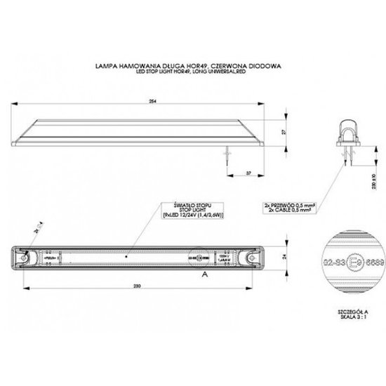 universele ledlamp, ledlamp, led lamp, interieur lamp, contourlamp, ledbar