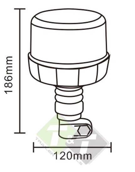 Zwaailamp, Zwaai lamp, Led lamp, Ledlamp, Waarschuwingslamp, Waarschuwing lamp