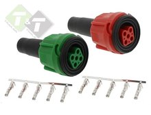 Achterlicht connector, Aansluitset, Aansluitconnector, Connectors, Achter licht connector, Achterlamp connector, Radex, RADEX