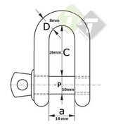 d-sluiting met borstbout, d-sluiting, d sluiting, dsluiting, d-sluiter, d sluiter