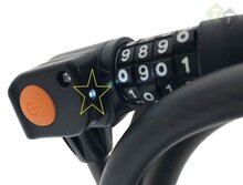 Kabelslot, Kabel slot, Kabelsloten, Kabel sloten, Staalkabelslot, Staal kabel slot, Fietsslot, Fiets slot, Motor slot, Slot, Sl