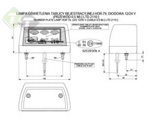 kenteken lamp, kenteken verlichting, kentekenlamp, kentekenverlichting, led lamp, ledlamp, nummerplaat verlichting, nummerplaat