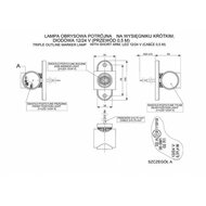 Breedtelamp, Breedte lamp, Zijlamp, Zij lamp, Contourlamp, Contour lamp, Lampen, Ledlamp, Led lamp, Contourverlichting, Contour