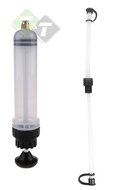 200 ml overhevelpomp - oliepomp -&nbsp;vloeistof pomp - hevelpomp - zuigpomp handbediend - vloeistofpomp
