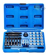 Gloeibougie schroefdraad reparatieset - 33 delig - SATRA