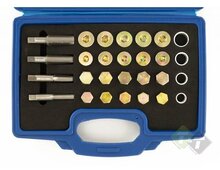 carterplug reparatie set, reparatieset olieplug, olieplug herstel set, carter plug reparatie set