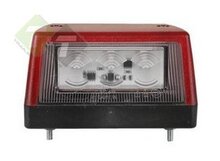 Kentekenverlichting - Nummerplaat lamp -  Ledverlichting 12/24 Volt - Horpol