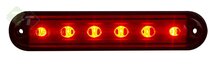 Remlicht - Zijmarkeringslamp - 12/24V - Stop ledlamp - Rood - Horpol