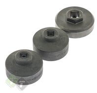 Oliefilter doppen set - Filterkappen set - 6 delig - Oliefilterdoppen set - ASTA
