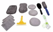 Auto poets set - Detailing accessoires set - Poetspads - 12 delig - SATRA