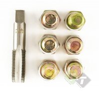 Carterplug reparatie set - 17 delig - M15x1.5 - Olieplug reparatieset - ASTA