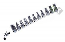Carterplug doppen set - 12 delig - Olie plug dop - Carter plug sleutel - SATRA