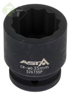 12 kant krachtdop - 35mm - Deep impact dop - Kracht dop 3/4&#039;&#039; - ASTA